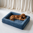 Orthopedische Hondenbed - Blue Denim