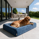 Orthopedische Hondenbed - Blue Denim
