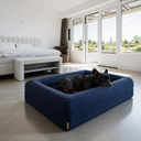 Orthopedische Hondenbed - Curly Navy