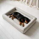 Orthopedische Hondenbed - Textured Linen Off-White