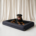 Orthopedische Hondenbed - Textured Linen Onyx
