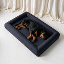 Orthopedische Hondenbed - Textured Linen Onyx