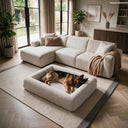 Orthopedische Hondenbed - Teddy Beige