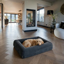Orthopedische Hondenbed - Velvet Cord Ash