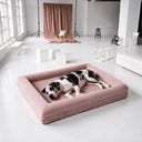 Orthopedische Hondenbed - Velvet Cord Blush