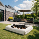Orthopedische Hondenbed - Velvet Cord Cream