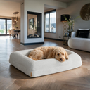 Orthopedische Hondenbed - Velvet Cord Cream