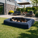Orthopedische Hondenbed - Velvet Cord Navy