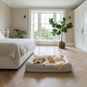 Orthopedische Hondenbed - Vintage Tweed Amber Beige