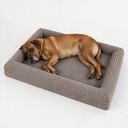 Orthopedische Hondenbed - Vintage Tweed Amber Grey