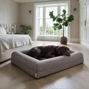 Orthopedische Hondenbed - Vintage Tweed Amber Grey