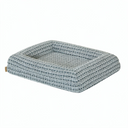 Orthopedische Hondenbed - Vintage Tweed Blue Ivory
